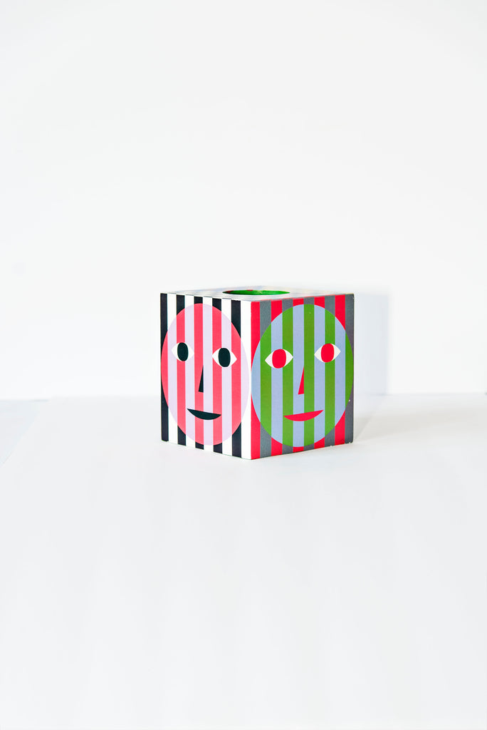 Everybody Tissue Box | Colorful and Aesthetic Home Decors Designed by Dusen Dusen for Areaware. Plywood tissue box - the perfect accent piece for your living room! Discover and shop more aesthetic pieces for your home/apartment.